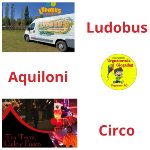 Ludobus, Laboratorio aquiloni e Spettacolo di Circo